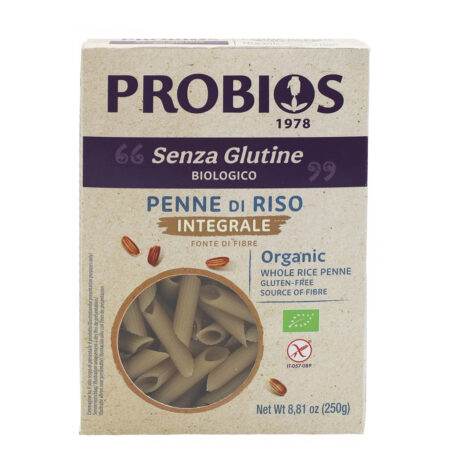 Penne de orez integral fara gluten 250g