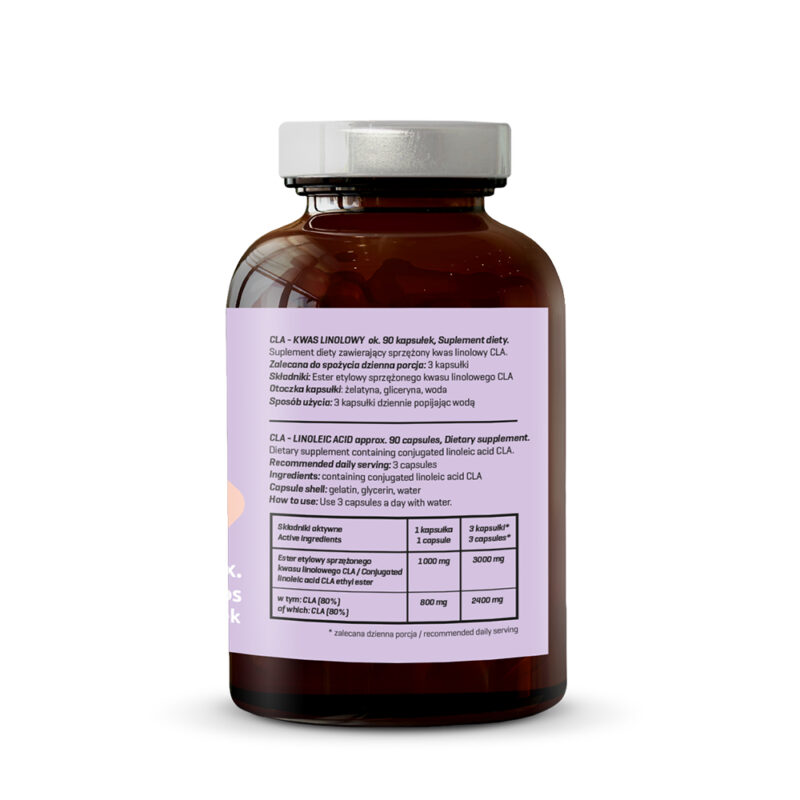 CLA (Acid Linoleic Conjugat) - supliment alimentar 90 cps Diet-Food