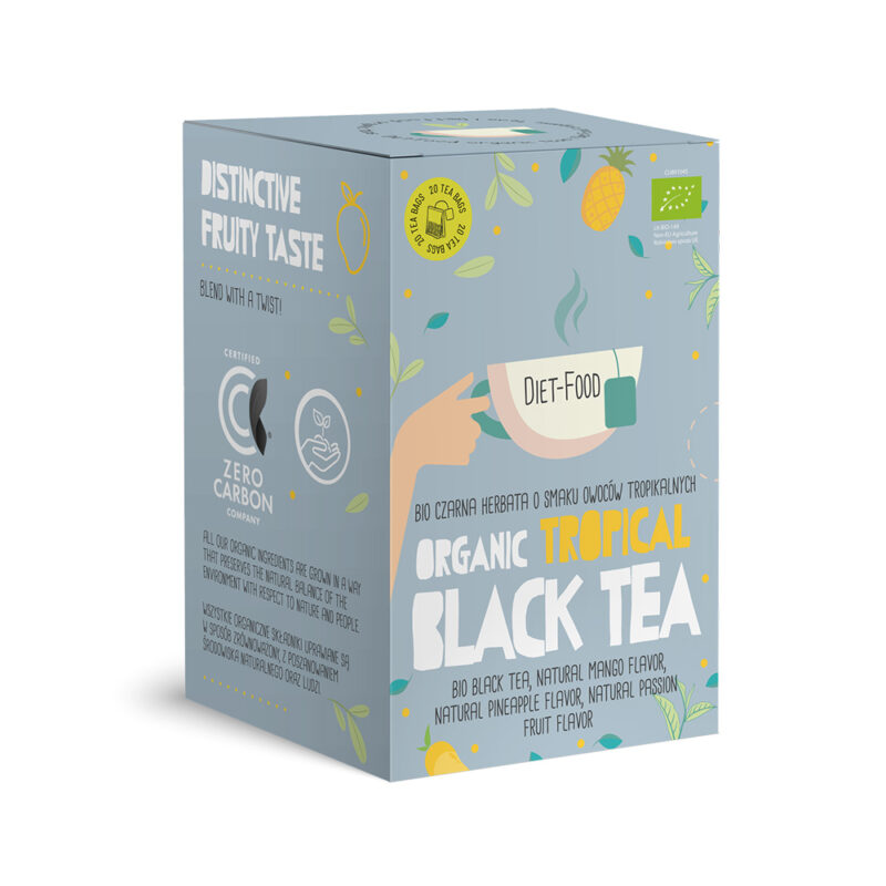 Ceai negru cu arome tropicale
