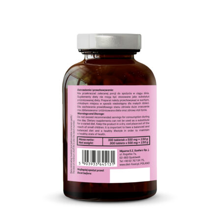 Colagen + Vitamina C + Acid hialuronic - supliment alimentar 300 tab - 150g