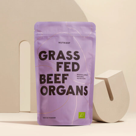 GRASS FED BEEF ORGANS – pulbere bio 135g