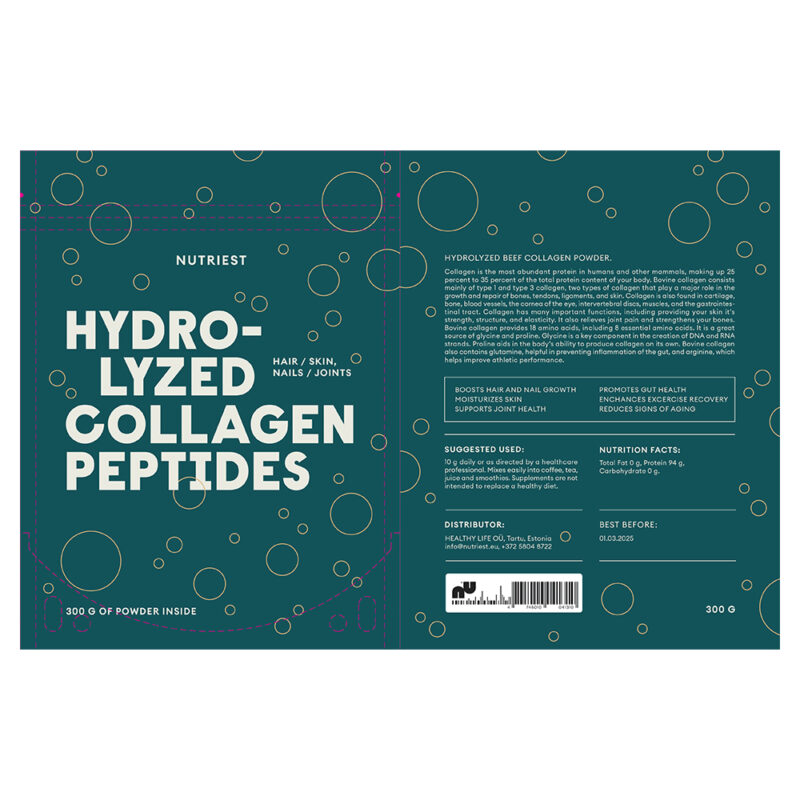 GRASS FED - peptide de COLAGEN hidrolizat 300g