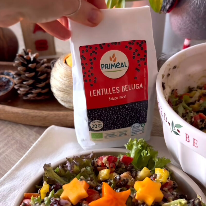 Linte neagră bio 500g Primeal - sursa de proteine si fibre - imagine 3