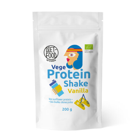 Shake cu proteine vegane si aroma de vanilie 200g Diet-Food