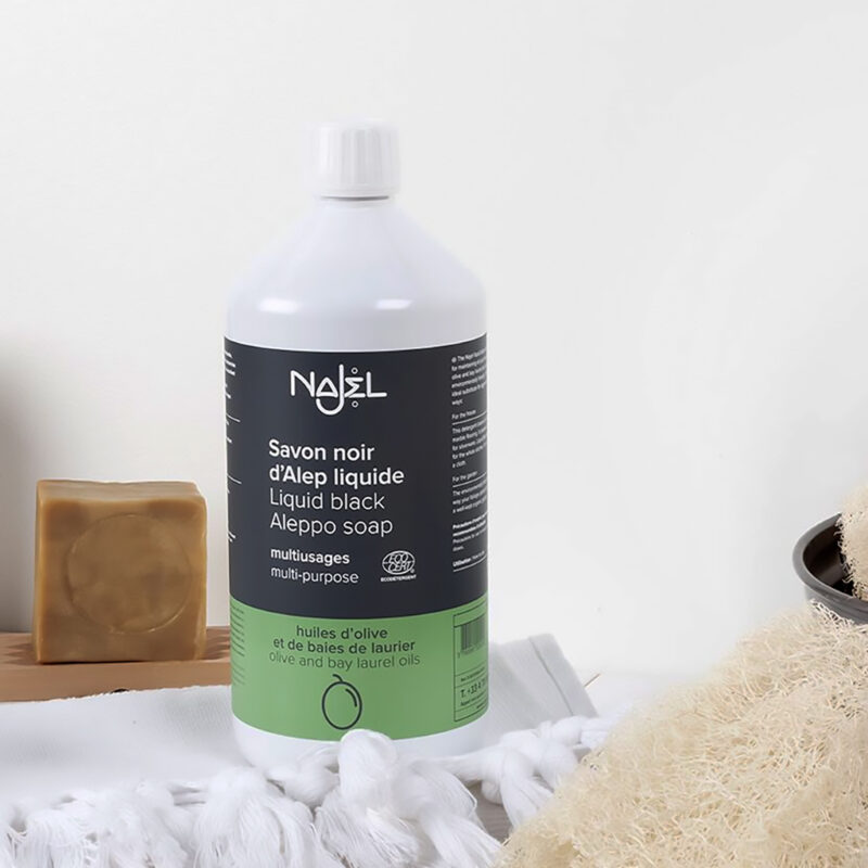 Detergent universal cu sapun negru de Alep 1L - imagine 5